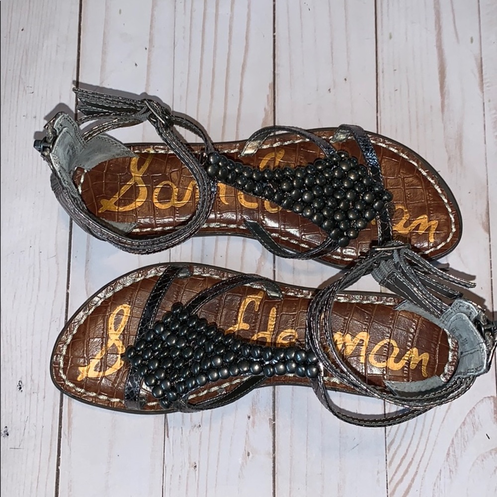 Sam Edelman NEW pewter ginger gladiator sandals - Picture 8 of 8